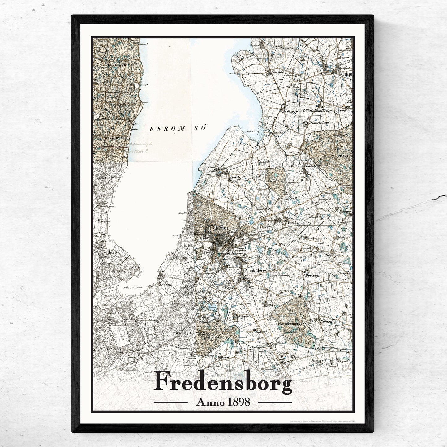 Fredensborg plakat 50x70 cm