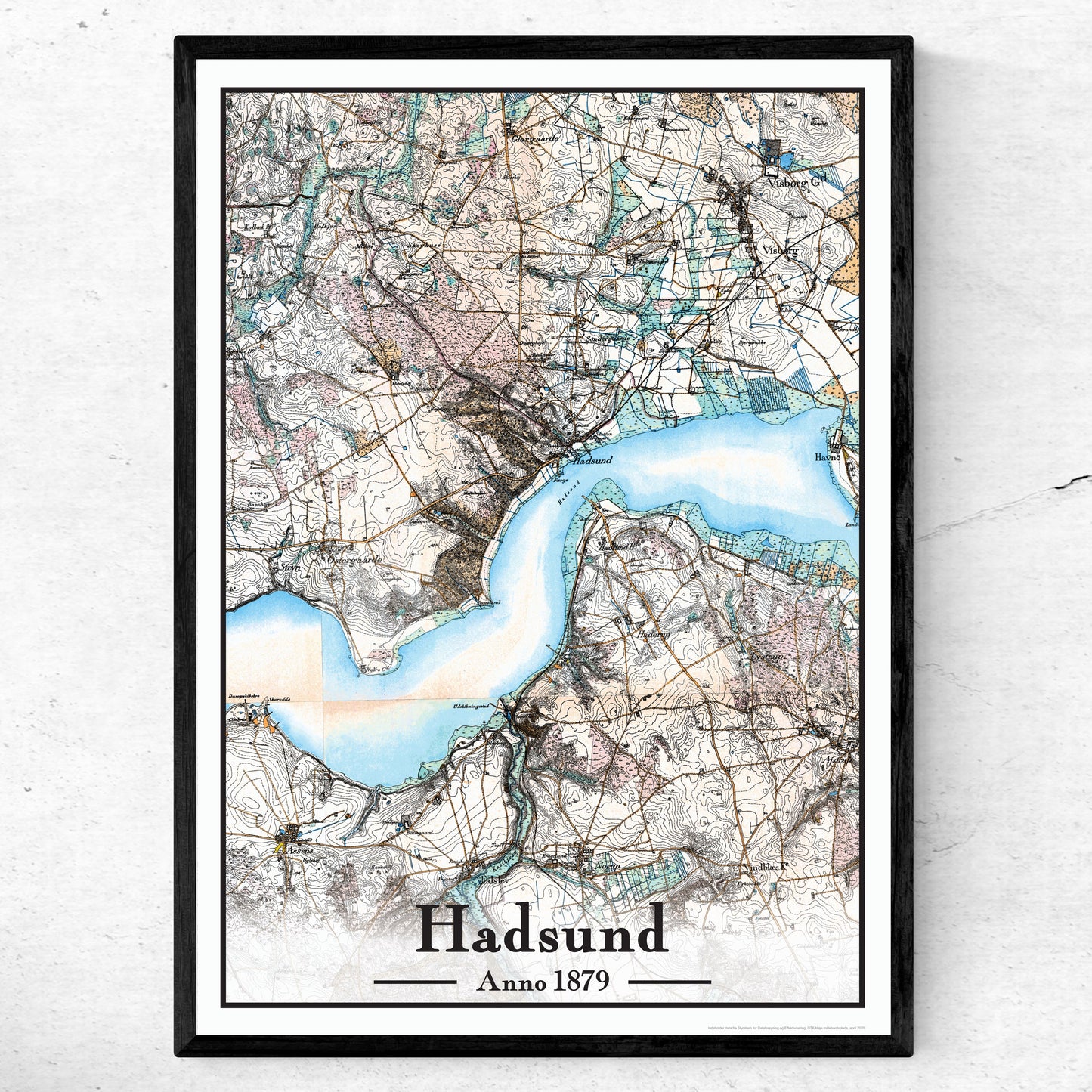 Hadsund plakat 50x70 cm