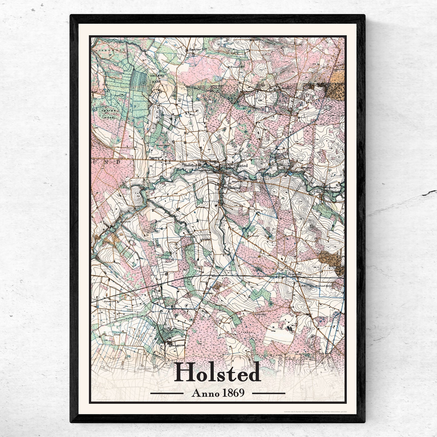 Holsted plakat 50x70 cm