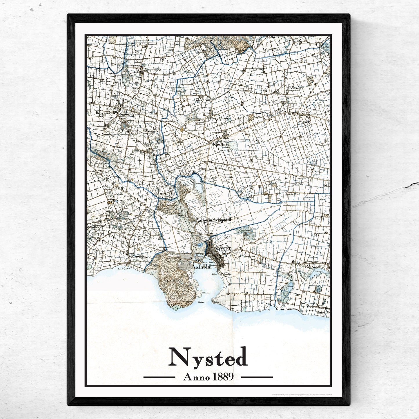 Nysted plakat 50x70 cm