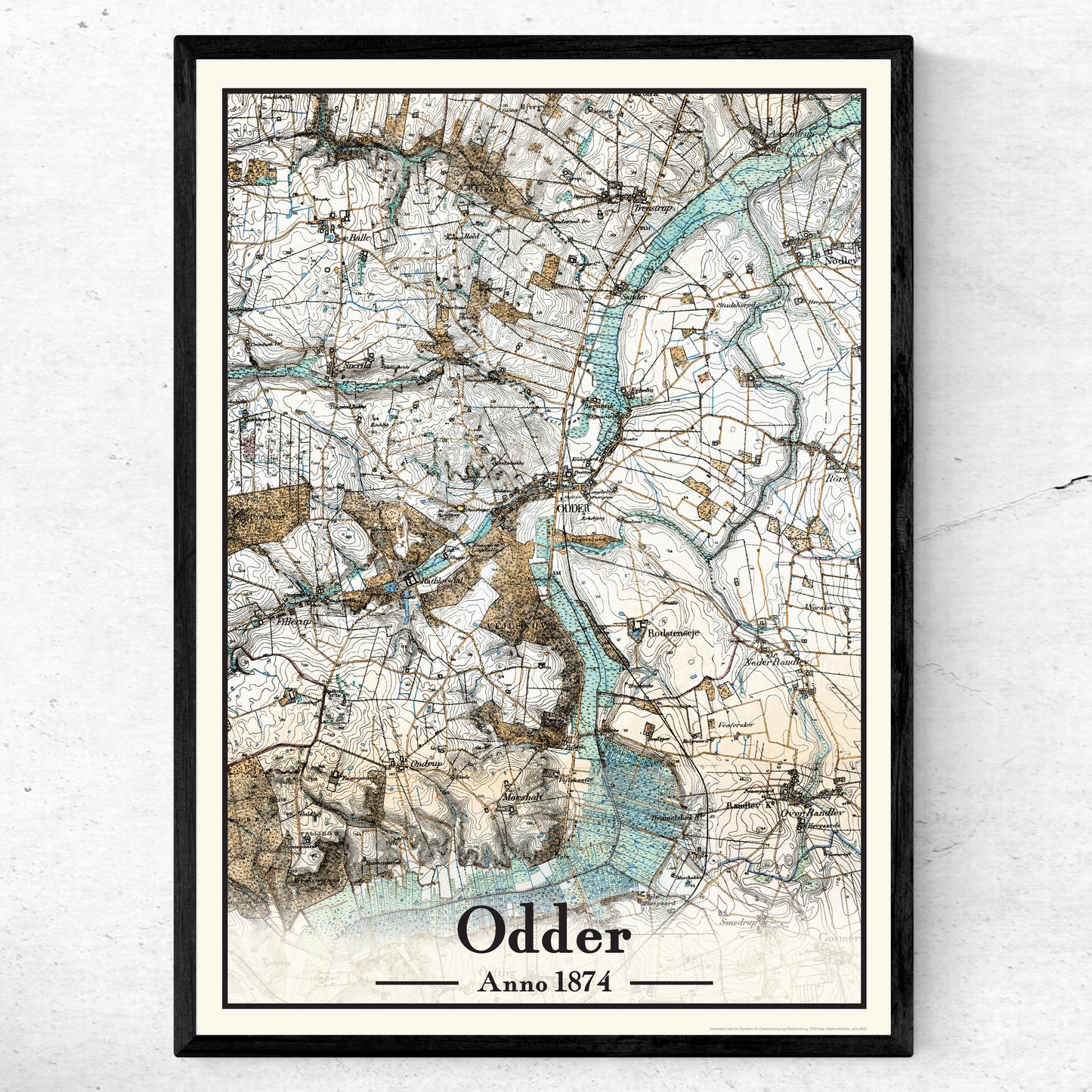 Odder plakat 50x70 cm