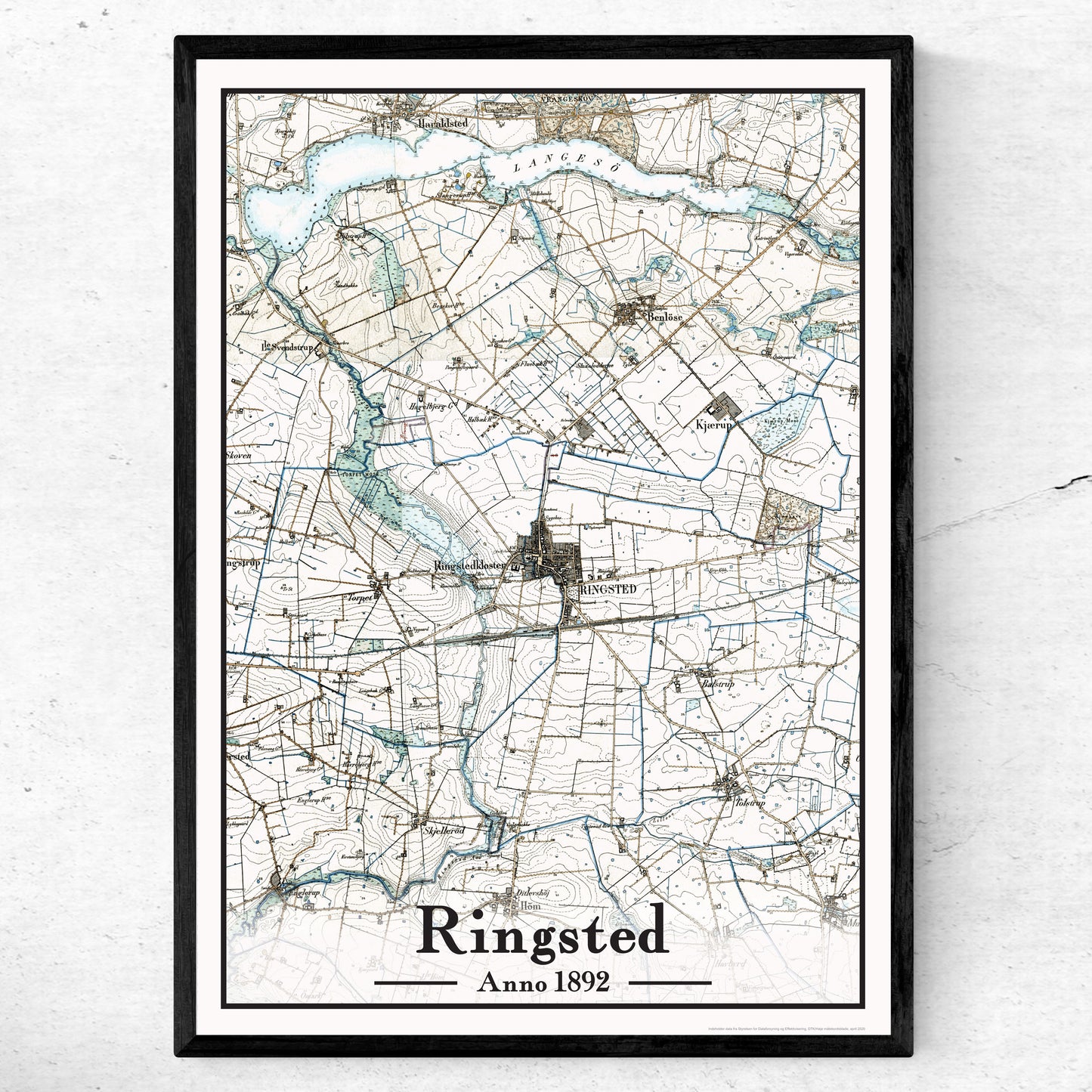 Ringsted plakat 50x70 cm