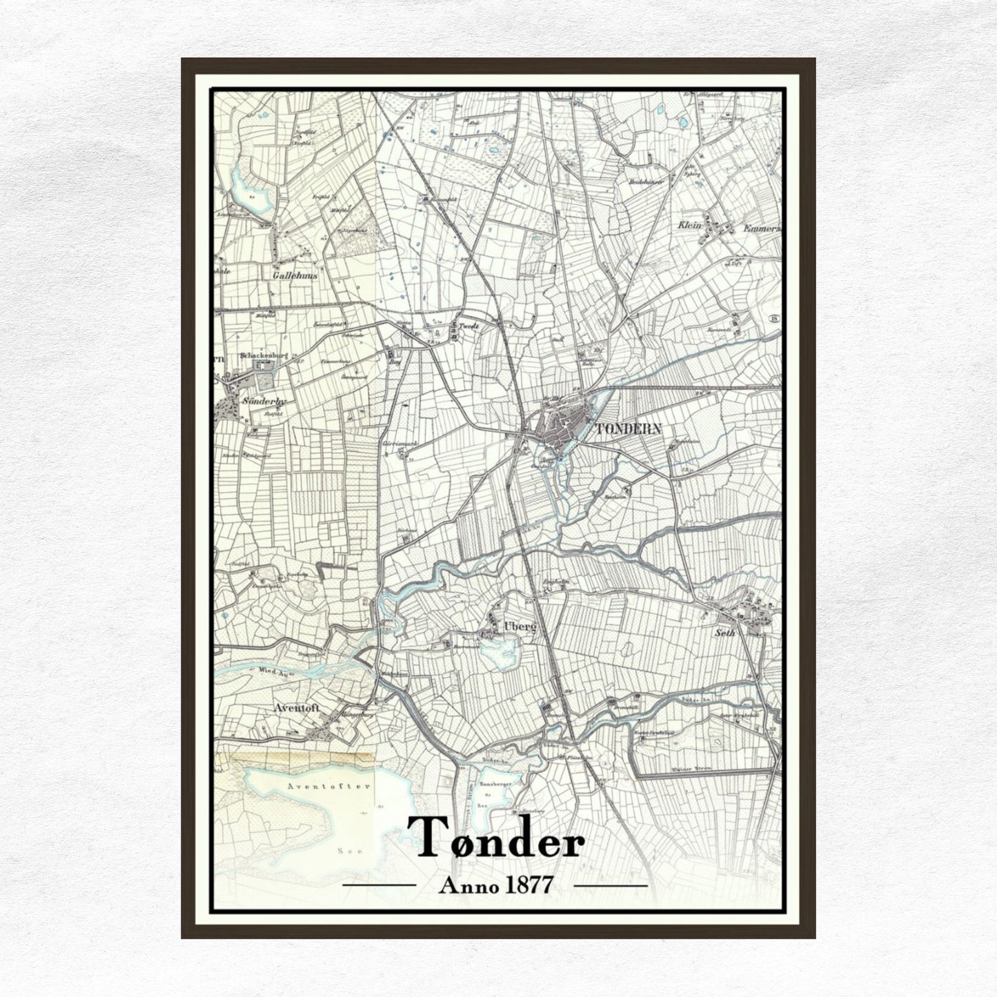Tønder Plakat 50x70 cm