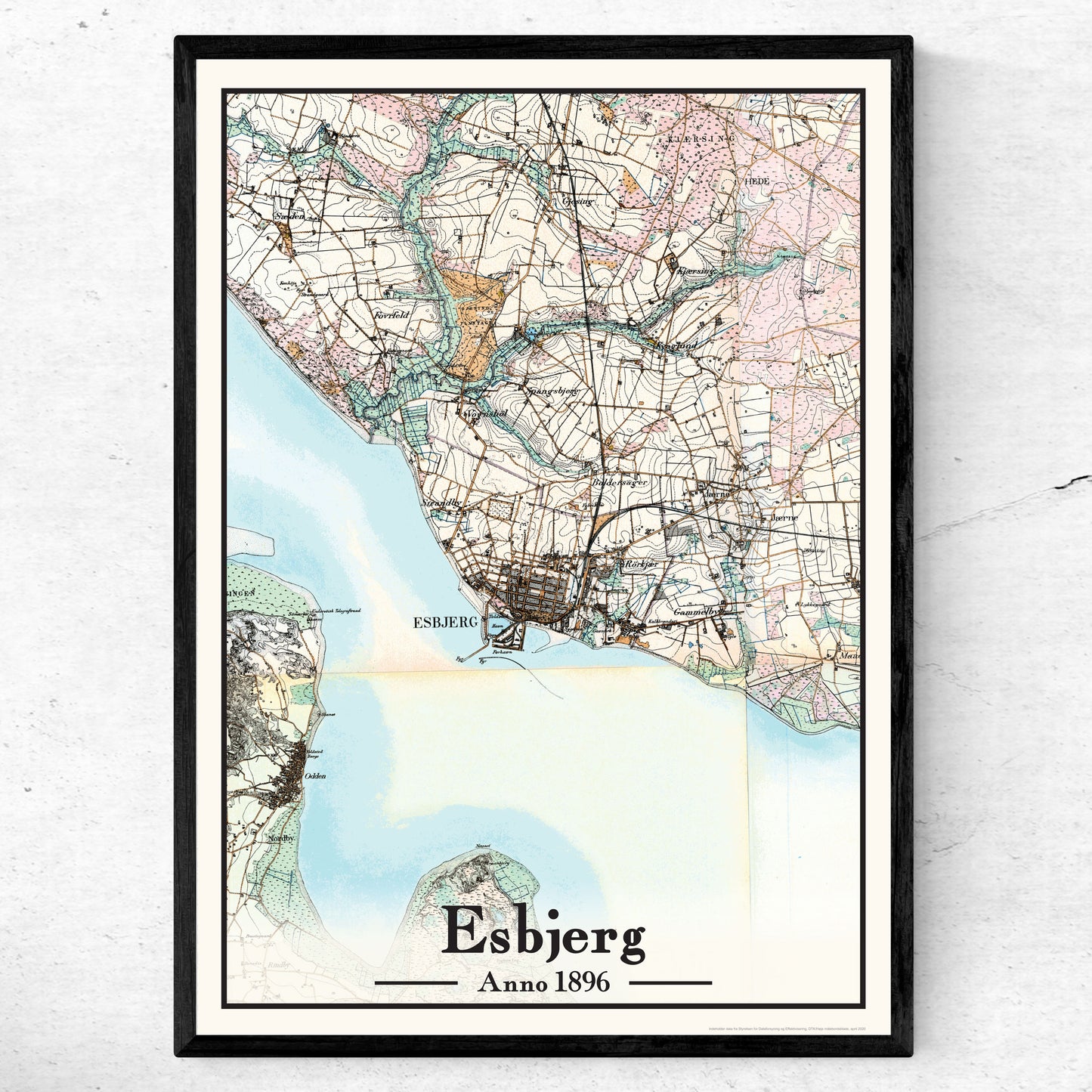 Esbjerg 50 x 70 cm