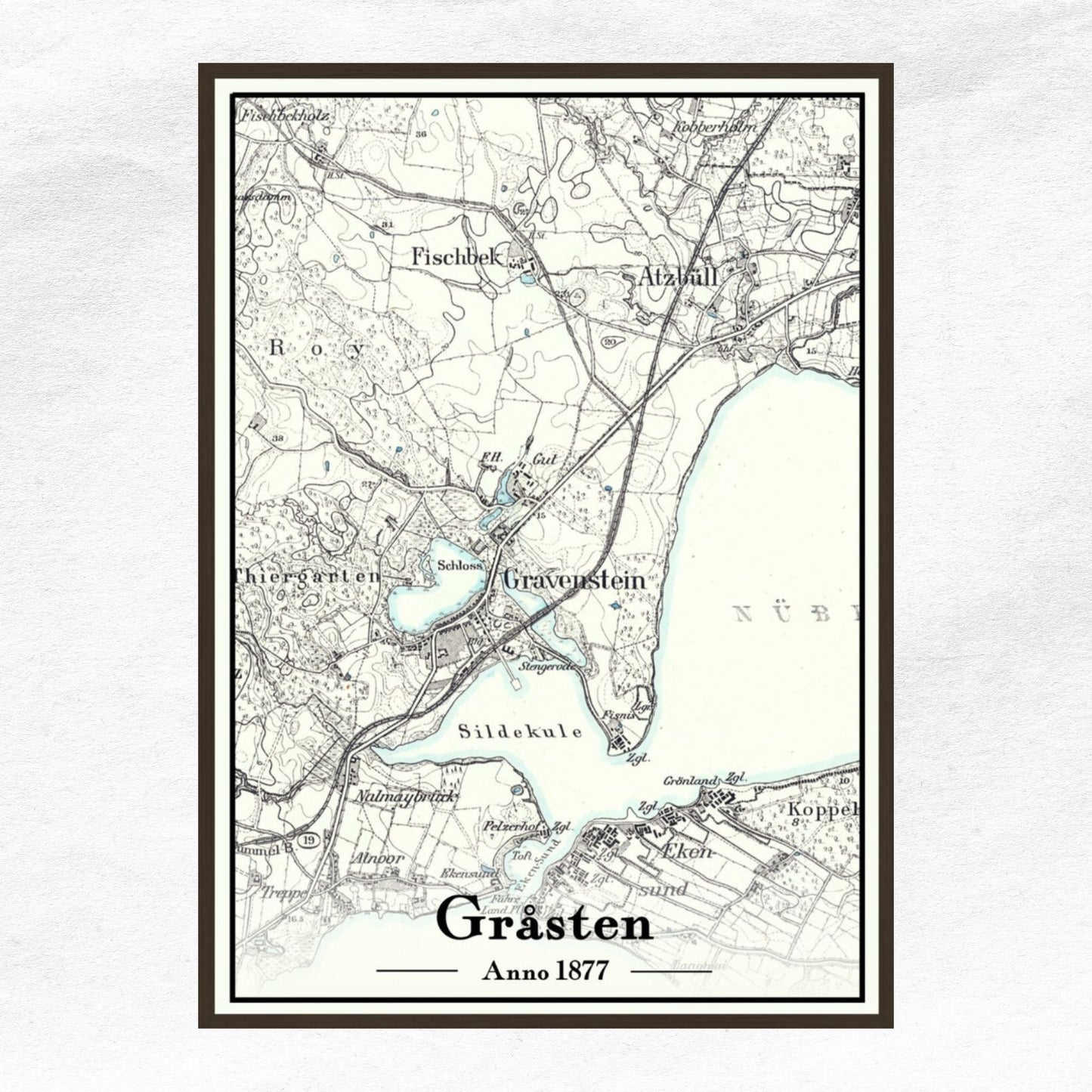 Gråsten Plakat 50x70 cm