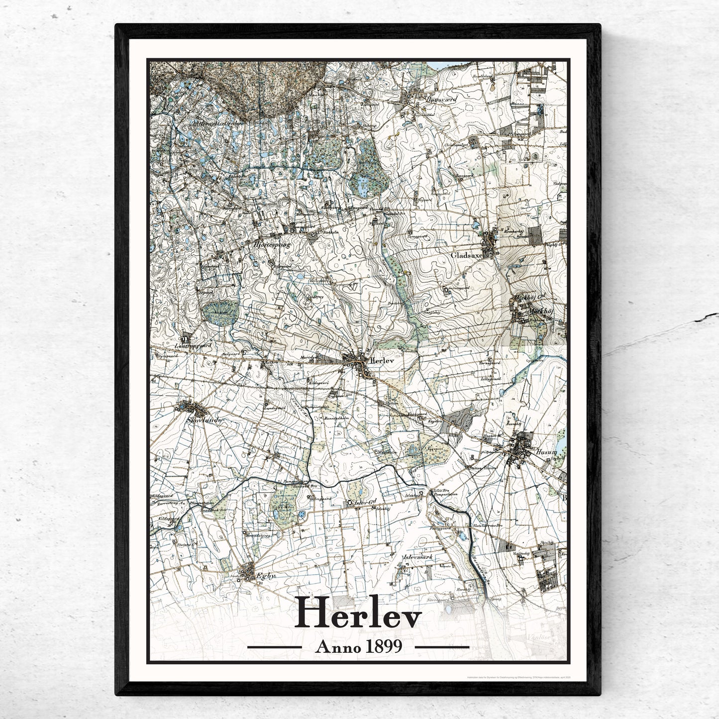 Herlev plakat 50x70 cm