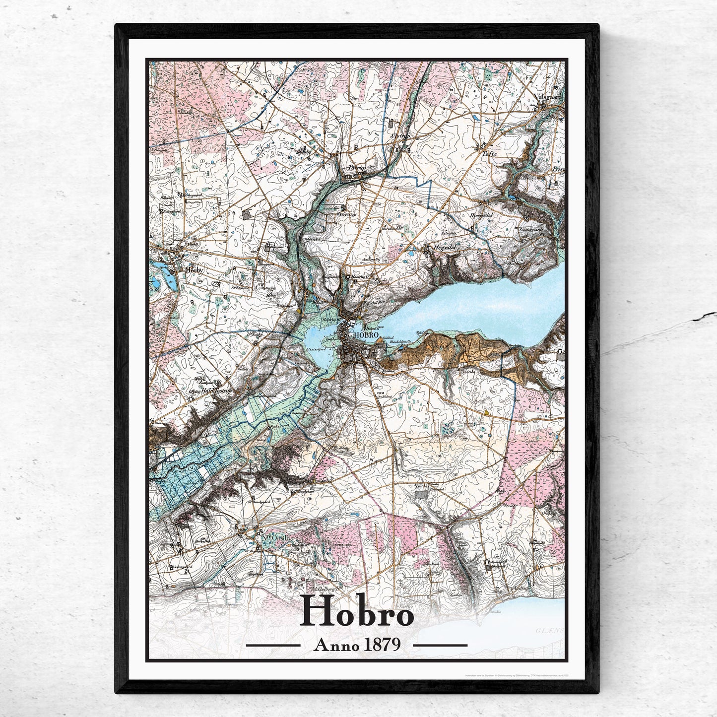 Hobro plakat 50x70 cm