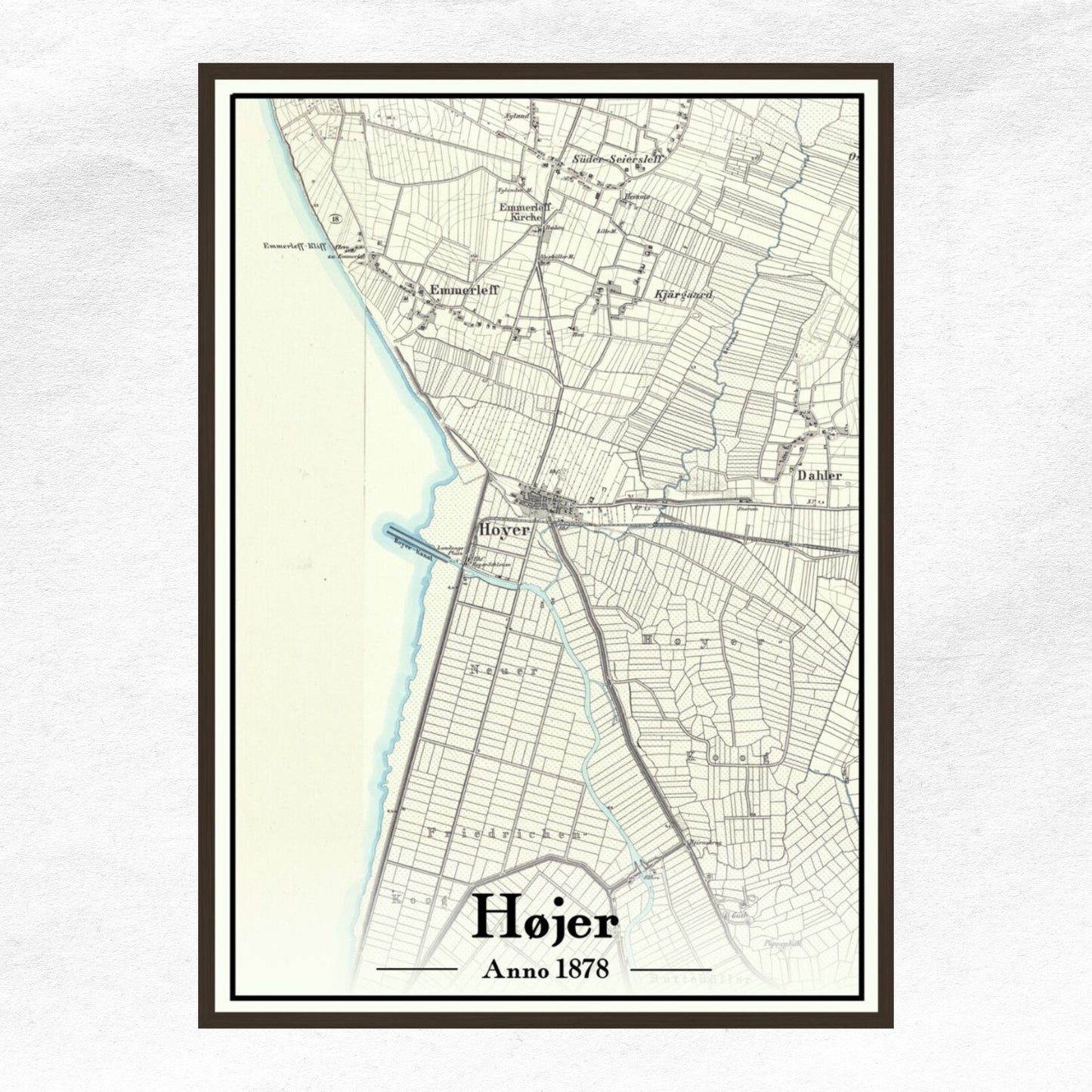 Højer Plakat 50x70 cm