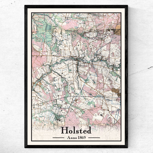 Holsted plakat 50x70 cm