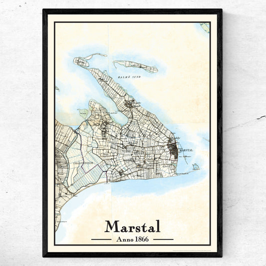 Marstal plakat 50x70 cm