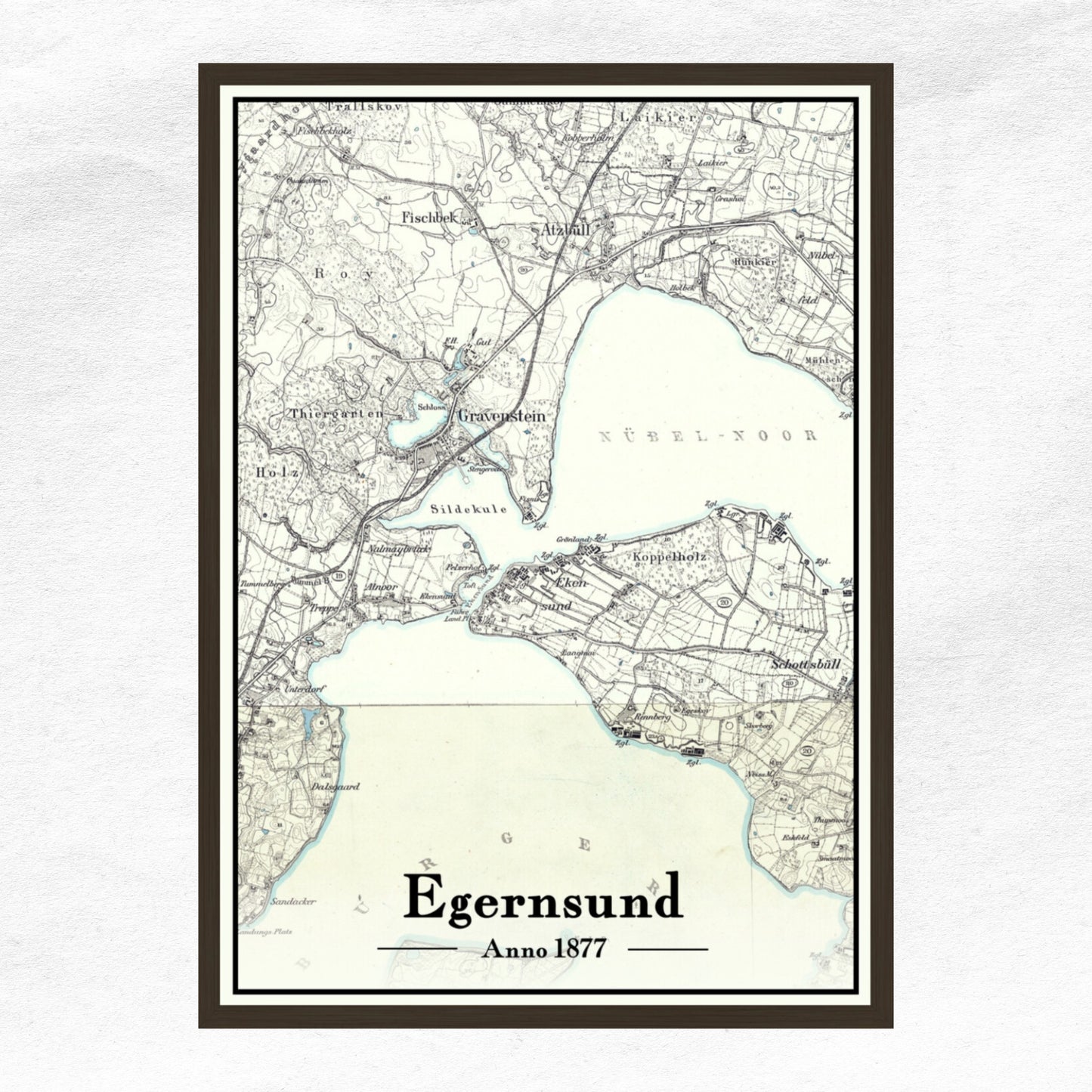 Egernsund Plakat 50x70 cm