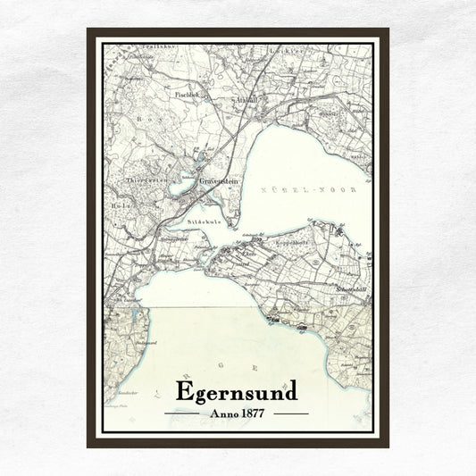 Egernsund Plakat 50x70 cm