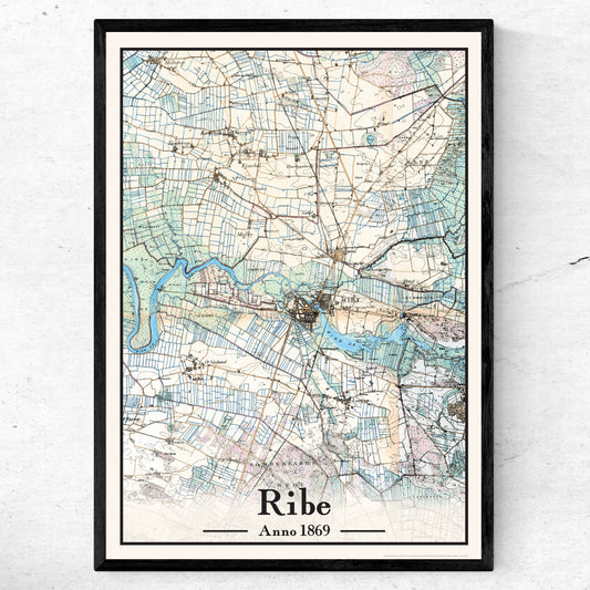 Ribe plakat 50x70 cm