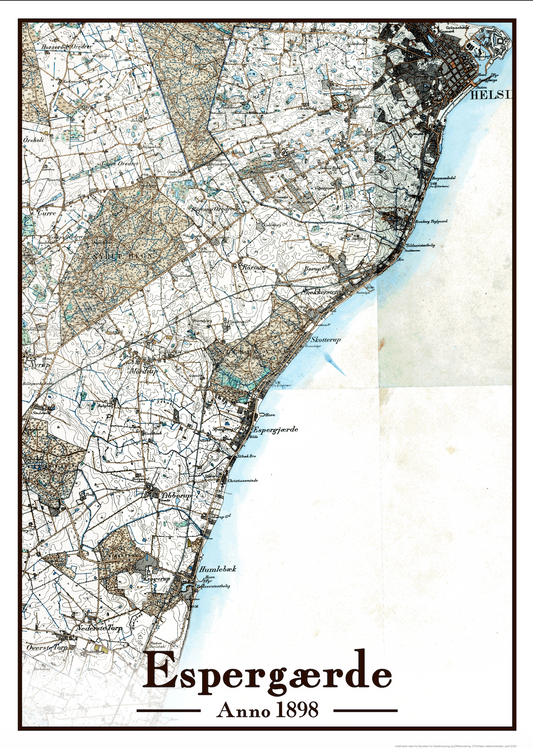 Espergærde 50 x 70 cm